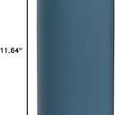 Owala FreeSip Insulated Stainless Steel Water Bottle with Straw, BPA-Free Sports Water Bottle, Great for Travel, 40 Oz, Denim