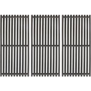 17" Cast Iron Grill Grates for Charbroil Commercial Infrared 463355220 463242516 463242515 466242615 463243016 463346017 466242616 463364824 3-Burner Parts for Charbroil Grill Grates G466-0025-W1A