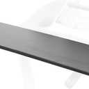 VIVO Universal Treadmill Desk, Ergonomic Platform Designed for Notebooks, Tablets, Laptops, and More, Workstation for Treadmill Handlebars up to 31 inches, Black, STAND-TDML2