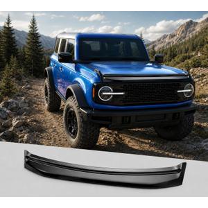 RFA Glossy Black Hood Deflector Protector Fit for Ford Bronco 2021-2026
