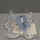 Adzt's 63 Pcs Baby Shower Event Guest Book Alternatives Set,60 Wood Slices Guest Book for Birthday, Baby Shower Guestbook with Photo Frame Baby Frame Keepsake Elephant