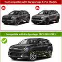 Body Side Molding for Kia Sportage 2023-2026 Gloss Black Door Molding Trim