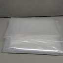 EurCross 9G Clear Shower Curtain Liner 72 x 78 inches Long with 5 Magnet Weights, Heavy Duty Weighted Premium PEVA Plastic Shower Curtain Liner with 12 Hooks for Bathroom