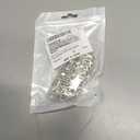 1 Yard Rhinestone Fringe Trim, Sparkle Diamond Fringe Rhinestone Ribbon Tassel, Silver Crystal Beaded Belt Chain for Sewing Clothing Craft Wedding Accessories Jewelry Personalized DIY Decoration