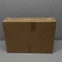 1 Piece Large Pine Wood Crates For Storage, Unfinished Natural Wooden Crates, 17" x 13" x 8.9"