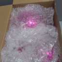 Nuenen 4 Pcs Large Pink Disco Ball Hot Pink Disco Night Accessories Party Decoration 70s Themed Mirror Hanging Balls Ornament for Wedding Birthday Room Home Dj Photo Props Backgdrop(8", 6", 4")