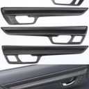 AntBooBoo for Honda CRV 2023 2024 2025 2026 EX-L, Sport Touring Hybrid Interior Door Panels Protetive Cover, Luxurious Wood Grain Interior Cover Moulding Trims for The New CR-V- Wood