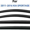 Window Visors Rain Guards for 2011 2012 2013 2014 2015 2016 Kia Sportage