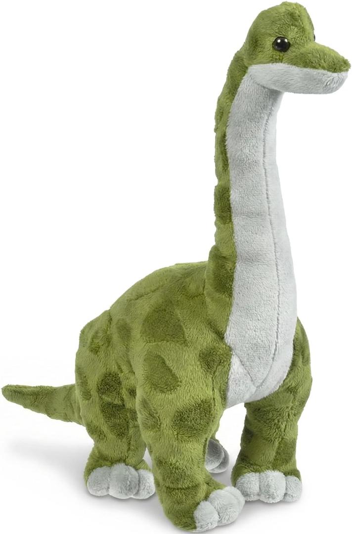 Rhode Island Novelty 15-inch Wide Animal Den Brachiosaurus Plush, 15" L x 4" W x 11" H