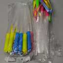 12pcs Fiber Optic Wands LED Flashing Sticks Light Up Toys Glow Sticks for Concert Christmas Birthday Wedding Party Decoration Supplies