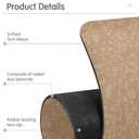 Sink Splash Guard 1 PC 14.7 Inch Absorbent Faucet Mat for Kitchen Sink Faucet Draining Drip Water Catcher Mat Pad for Bathroom Countertop Foldable Cuttable Abstract Brown