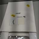 32 x 24 Inch Photo Booth Selfie Frame Prop Booth for Birthday Event Parties Large Blank DIY Cutout Props for Funny Decoration Christmas, Holiday Supplies (White)