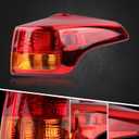 Tail Light Rear Lamp Assembly Compatible with 2013-2015 Toyota RAV4 Right Passenger Side 815500R030 81550-0R030