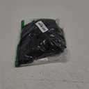 PINKMSTYLE Women's Square Neck Double Lined Mesh Long Sleeve Bodysuits Slim fit Trendy Going Out Tops Shirts (X-Large, Black)