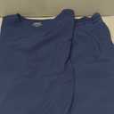 COMENII Scrubs for Women Set, V-Neck Top & Straight Leg Pants with 11 Pockets, Stretch Comfortable Womens Scrub Sets (Large)