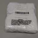 Happicomfy No Show Socks for Women & Men, NonSlip Low Cut, MoistureWicking, Invisible Athletic Cotton Socks 6 Pairs (US, Numeric, 10.5, 13, Regular, Regular, Plain White)