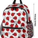 Animal Ladybug Toddler Backpack - for Girls & Boys 2-4,4-6 Years | Preschool, School, Daycare | Mini Small Bag with Leash | Personalized Kids Hiking Carrier | Clear, Modern Designs