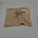 Pro Goleem Dog Security Blanket Brown Soft Puppy Lovey for Boys and Girls Unisex Lovie Baby Gifts for Toddler and Infant Snuggle Toy Stuffed Animal 16 Inch (Light Brown Dog)