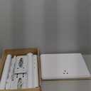 Rfiver Swivel Floor TV Stand with Mount for 32-60 inch TVs up to 88 lbs, Height Adjustable Tall TV Stand with Wood Base, Saving Space Design for Bedroom, Living Room and Corner, White