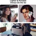 Wireless Charger 5 in 1 Magnetic Charging Station Stand with Portable Power Bank for Apple/Samsung Multiple Devices for Apple Watch 10-2,iPhone 16 15-12 Pro Max/Samsung Galaxy S25 Ultra S24-S8