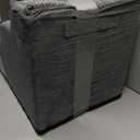 Dog Stairs Ramp for Bed and Couch,4 Step Dog Steps for Small Dogs,Pet Stairs with Non-Slip Bottom for Old Cats, Indoor Pet Steps, Comfort, Durable,17.4" H, Grey