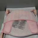 Ingenuity Foldaway 2-Position Bather, 2-Position Adjustable Support Baby Bath seat for Sink or Bathtub, Ages 0-6 Months, up to 20 pounds, Pink