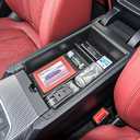 RUNROAD Center Console Organizer Compatible with BMW 3 Series G20/G21 2019-2026 and 4 Series G22/G23/i4 2021-2026 Accessories, Insert Console Tray Armrest Storage Box ABS Coin Holder, Black