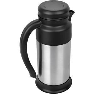 Creamer Pitcher for Coffee,0.75L/25 Oz Thermal Coffee Carafe,Stainless Steel Coffee Carafes for Keeping Hot and Cold,Double-Wall Design,12-Hour Hot & Cold,Leak-Proof,Portable for Travel,Camping,Office (25.4 Ounces)