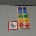 Dementia Activities for Seniors  Color and Shape Cognitive Board, Ideal Gifts for People with Dementia, Alzheimer's Products for Elderly