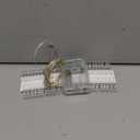 Photo Clip String Light - 33Ft 100LED Fairy Lights with Clips for Pictures With Timer, Photo Light with 50 Clear Clips for Bedroom Christmas Wedding Dcor