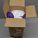 HOMELAB Adjustable Shredded Memory Foam Pillow Queen Size, Cooling Bed Pillow for Sleeping with Removable Cover, Medium Pillow for Side Stomach & Back Sleepers, 1 Pack 20"x28" (White)