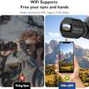64GB WiFi Telescope Camera Eyepiece: 1.5" Screen & 1080P FHD Recording, Planetary Camera for 28mm-50mm Scopes, Perfect for Astrophotography, Bird Watching