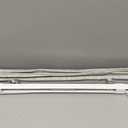 UNISHADES no Drill Cordless Roman Shades for Windows, 29" W 64" H - 100% Blackout - Linen - Beige