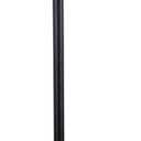 GERZ Bathroom Toilet Paper Holder Stand Modern Tissue Roll Holder SUS304 Stainless Steel Rustproof Freestanding, Matte Black DZY002-BK