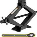 Universal Car Jack Kit Scissor Jack for Car 3 Ton 6614 LBS Spare Tire Changing Kit,Portable Tire Jack Repair Kit with Lug Wrench,Car Lifting Jack for Auto/SUV/MPV