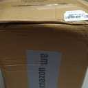 Laiensia 4-Tier Storage Carts,Multifunction Utility Rolling Cart Kitchen Storage Organizer,Mobile Shelving Unit Cart with Lockable Wheels for Bathroom,Laundry,Living Room,With Classified Sticker,White