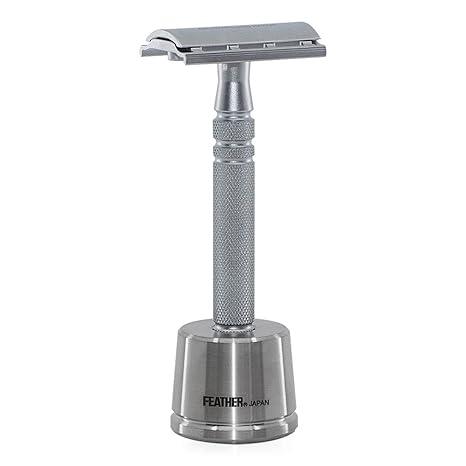 Jatai Feather Stainless Steel Double Edge Razor with Stainless Steel Stand, Extra Blades, & Gift Box
Beard Brush, Portable Curved Handle Synthetic Bristles Hair Trimming Brush, Portable Foaming Men Shave Cream Brush for Salon Home Travel, Face Groomi