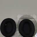 SOULWIT Micro Suede Replacement Earpads for Sony WH-1000XM4 (WH1000XM4) Headphones, Ear Pads Cushions with Noise Isolation Foam, Added Thickness, Without Affecting Sensor - Black