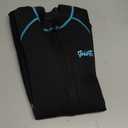 GoldFin Wetsuit Top Women, 2mm Wetsuits Jacket Long Sleeve Neoprene Tops for Water Aerobics Diving Surfing Swimming, Black, M