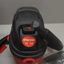 Shop-Vac 1.5 Gallon 2.0 Peak Wet Dry Vacuum, Portable Compact Shop Vacuum with Collapsible Handle Wall Bracket & Attachments, 2030100