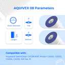 CX1280XRE Pool Filter Cartridge, Compatible with Hayward SwimClear C5000, C5020, C5025, C5030, Hayward C1280E, CX1280XRE, Pleatco PA131-PAK4, Unicel C-7494, Filbur FC-1227, FC-6435, 4 Pack