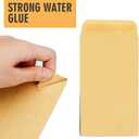 ACSTEP #1 Small Coin Envelopes 2-1/4 x 3-1/2, Kraft Mini Key Envelopes with Gummed Flap in Brown, Seed Packets Envelopes for Storing Seeds, Tip Envelope for Cash 500pcs