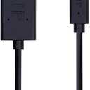 Monoprice 4K Small Diameter High Speed HDMI Female to Micro HDMI Male Passive Cable - 6 Inch - Black | 4K@60Hz, 18Gbps, 40AWG, Compatible with Gopro Hero and Other Action Camera/Cam - UltraFlex Series