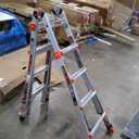 Little Giant Ladders, Velocity with Wheels, M26, 26 Ft, Multi-Position Ladder, Aluminum, Type 1A, 300 lbs Weight Rating, (15426-001)