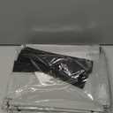 Plastic Extra Capacity Hanging File Folder Letter Size,12 Pack Reinforced Expandable Hanging Folders,Heavy Duty 2 Inch Expansion,Adjustable Tabs,Hanging Organizer Designed for Bulky Files(Gray) (Grey)