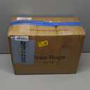 Art&Tuft Washable Rug, Anti-Slip Backing Abstract 5x7 Rug, Stain Resistant Rugs for Living Room, Foldable Machine Washable Area Rug (TPR53-Beige, 5'x7')