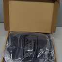 Sweetyweee 2 Piece Thermal Maternity Lounge Set Postpartum Pregnancy Fleece Loungewear Long Sleeve Top and Wide Leg Pant(Navy Blue,Small)