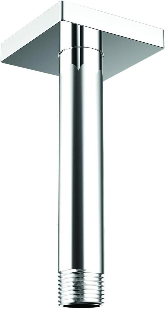 Speakman CDS2582 Polished Chrome Lura 6" Ceiling-Mounted Shower Arm and Flange