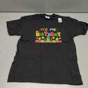 Its My Birthday T-Shirt Size Small, Black 