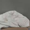 WhatsBedding Feather Down Fiber Comforter King Size,Duvet Insert King Filled with Feather and Down Fiber, All Season White Luxury Bed Comforter,Ultra Soft 100% Cotton 106"x90"